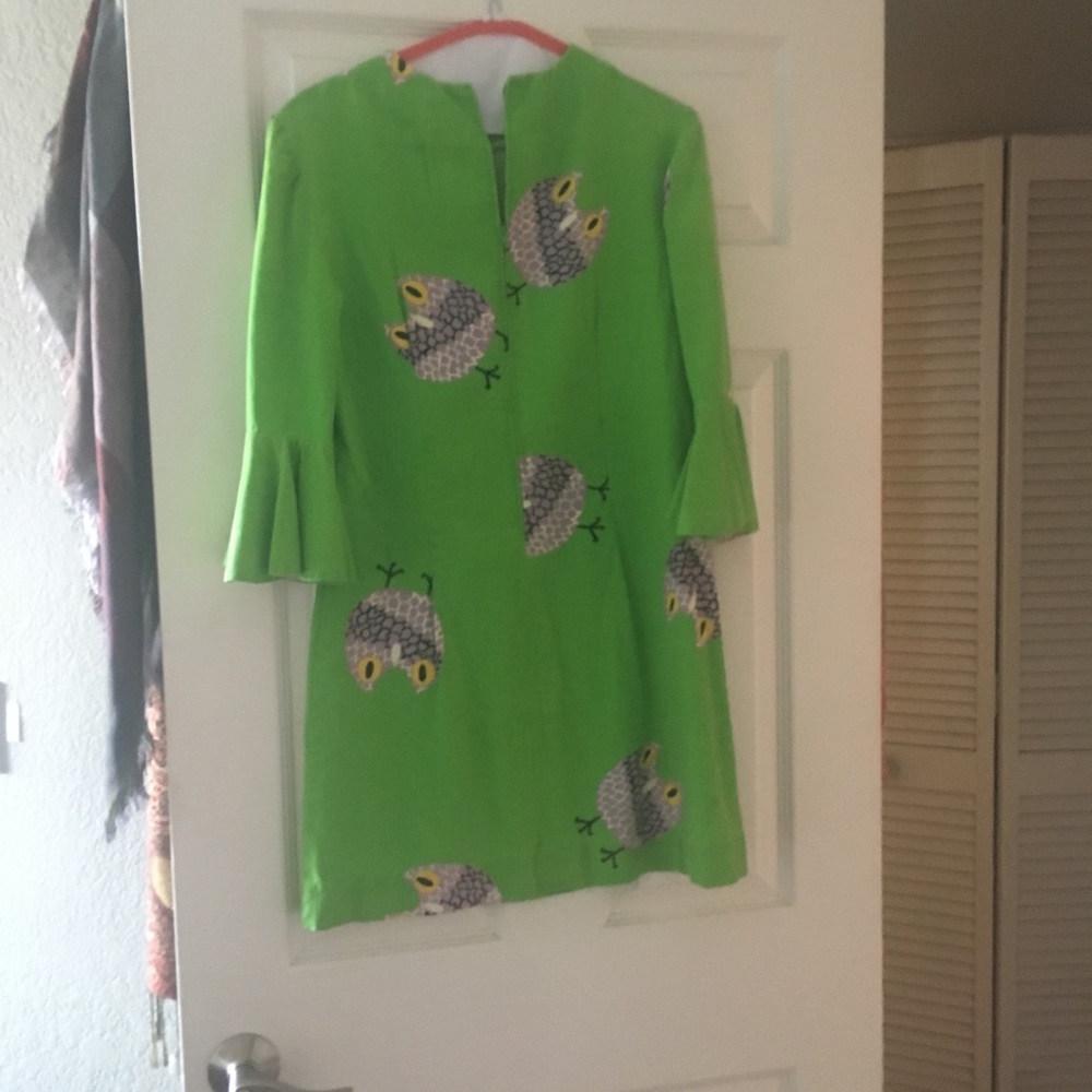 Vintage Handmade Owl Dress